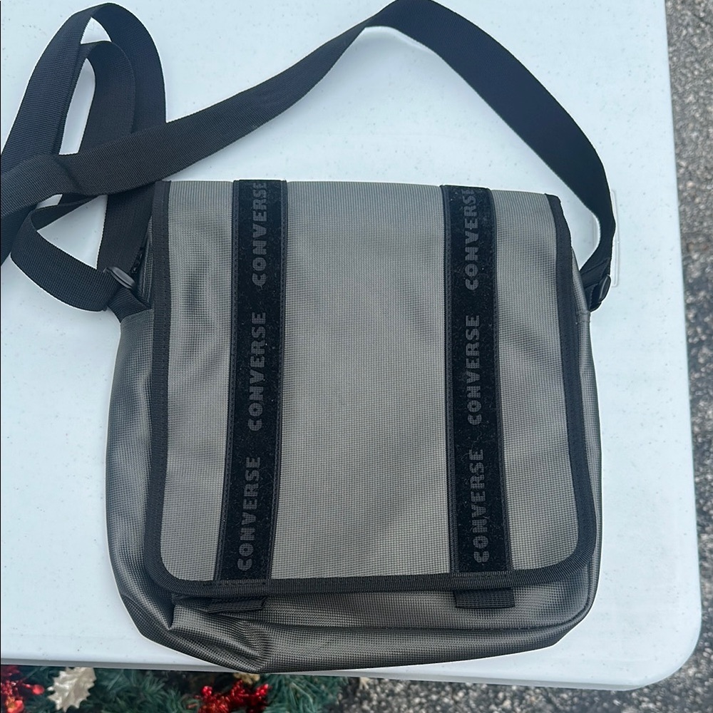 Converse Gray Messenger Bag